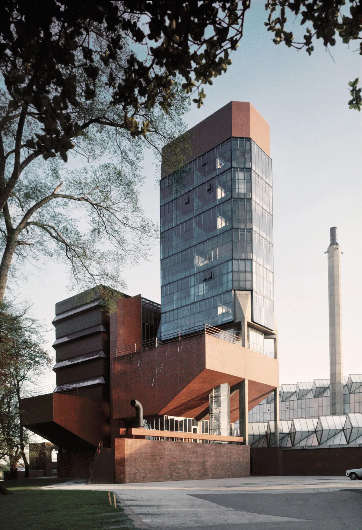 The Engineering Building at the University of Leicester by James Stirling